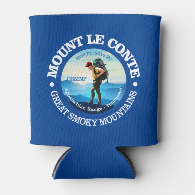 Mount Le Conte (C) Can Cooler (Front)