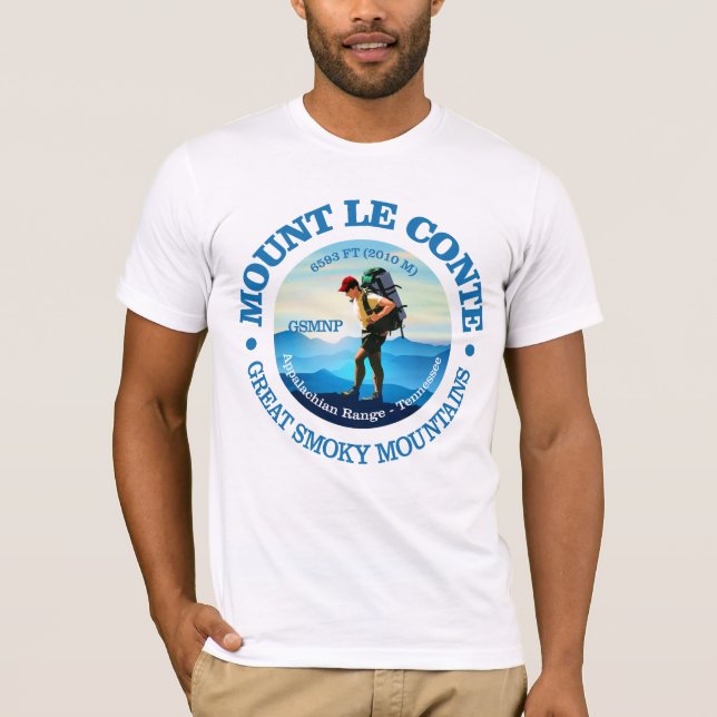 Mount Le Conte (C) T-Shirt (Front)