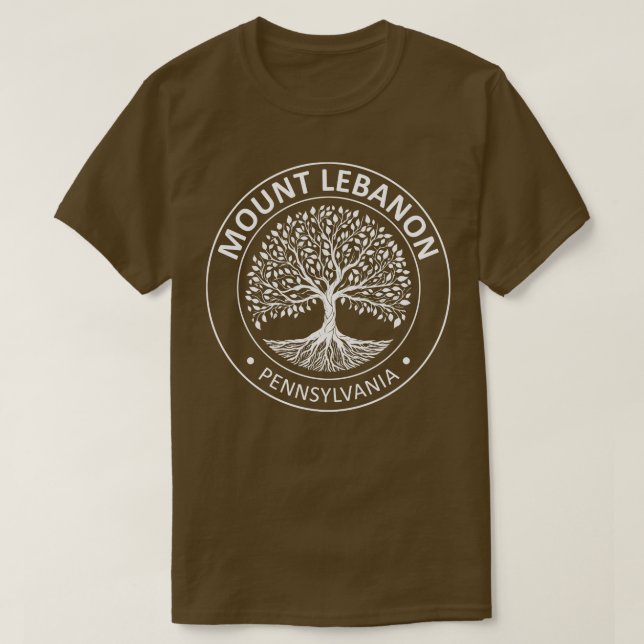 Mount Lebanon T-Shirt (Design Front)