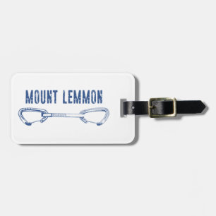 Mount Lemmon Climbing Quickdraw Luggage Tag