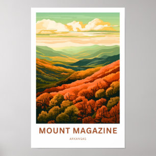 Mount Magazine Arkansas Travel Print
