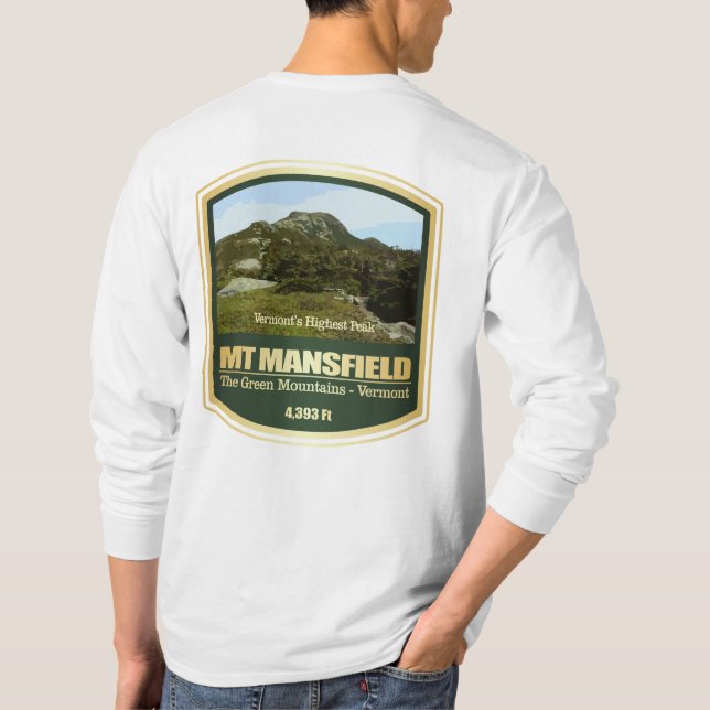 Mount Mansfield (PF) T-Shirt (Back)