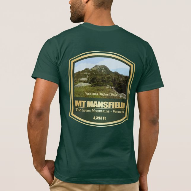Mount Mansfield (PF) T-Shirt (Back)