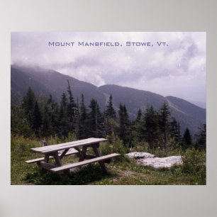 Mount Mansfield, Stowe... Poster