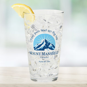 Mount Mansfield Vermont ski resort drinks beer Glass