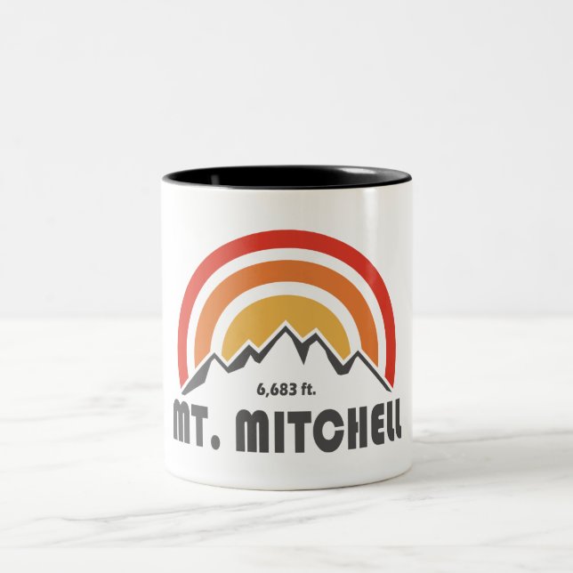 Mount Mitchell Two-Tone Coffee Mug (Center)