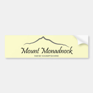 Mount Monadnock Bumper Sticker