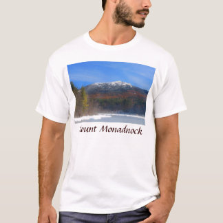 Mount Monadnock Snow Foliage T-Shirt