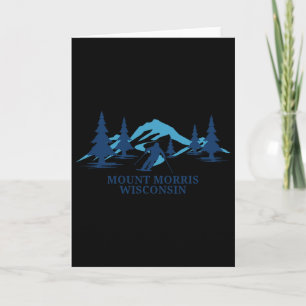 Mount Morris Wisconsin Ski Resort Skiing Skier Card