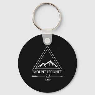 Mount Mt Leconte Smoky Mountains Tennessee Hiking Key Ring