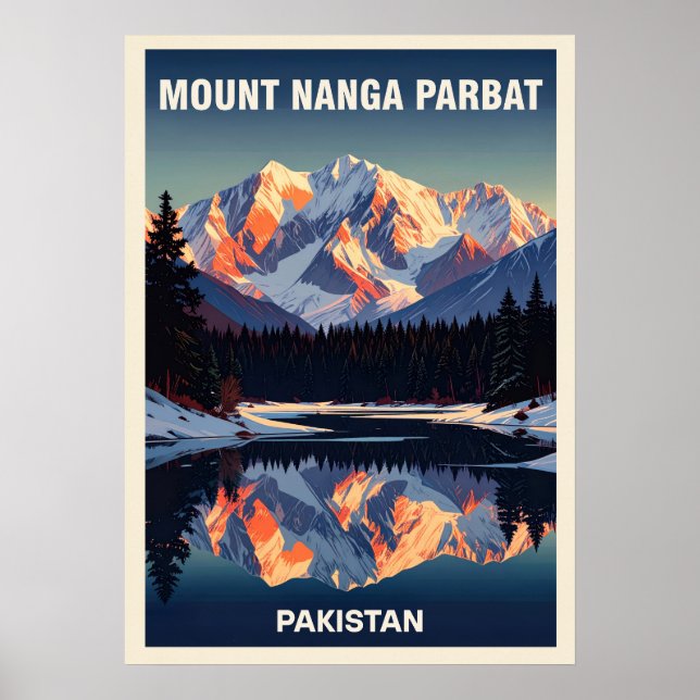 Mount Nanga Parbat V04 Poster (Front)