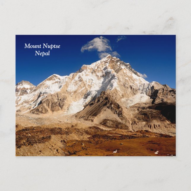 Mount Nuptse Postcard (Front)
