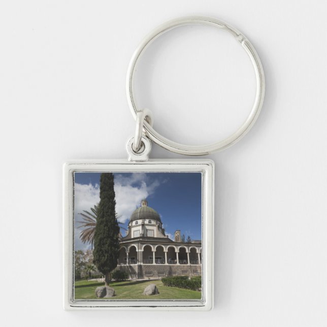 Mount of the Beatitudes Key Ring (Front)