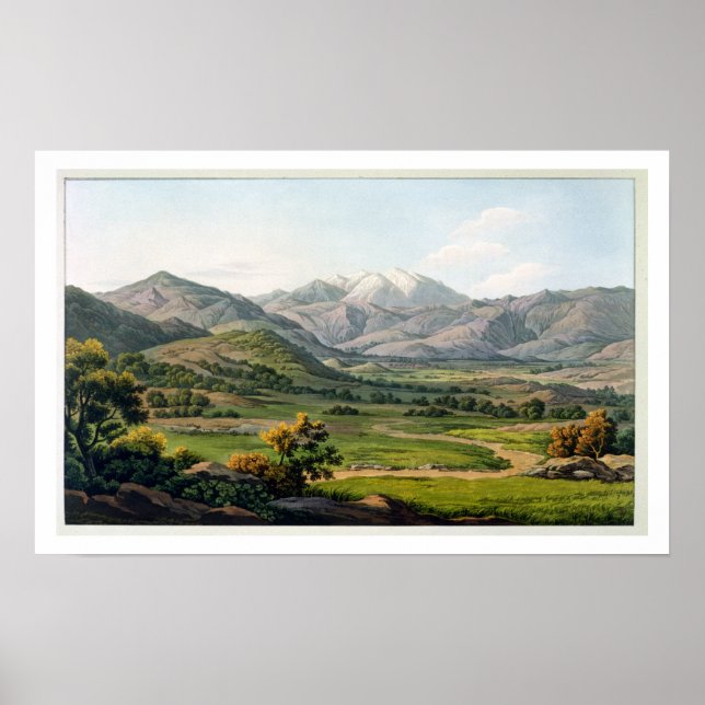 Mount Olympus, as seen between Larissa and Baba, p Poster (Front)