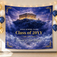 Mount Olympus Class Graduation Banner, Custom Prom