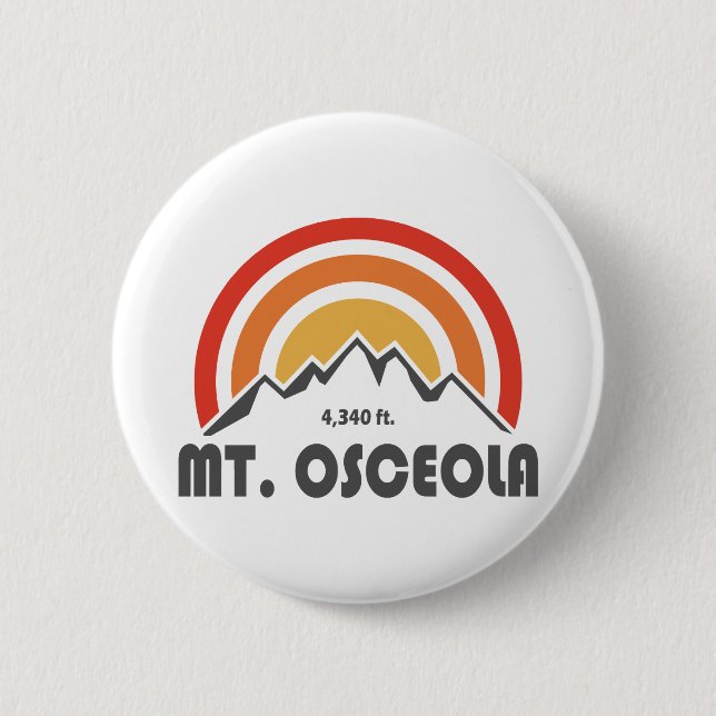 Mount Osceola New Hampshire 6 Cm Round Badge (Front)