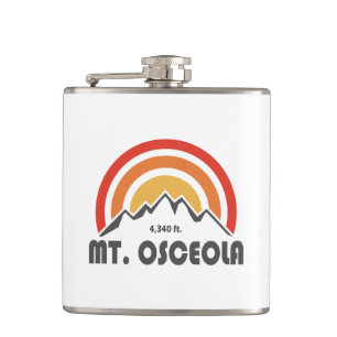 Mount Osceola New Hampshire Hip Flask