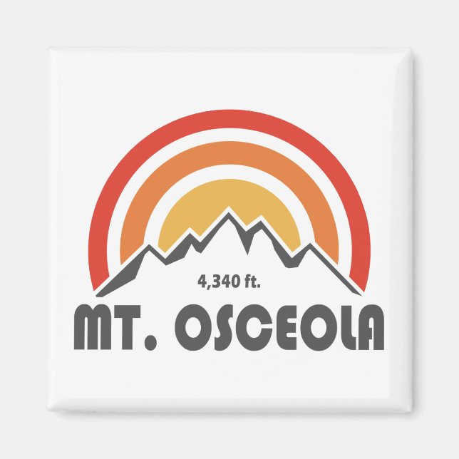 Mount Osceola New Hampshire Magnet (Front)