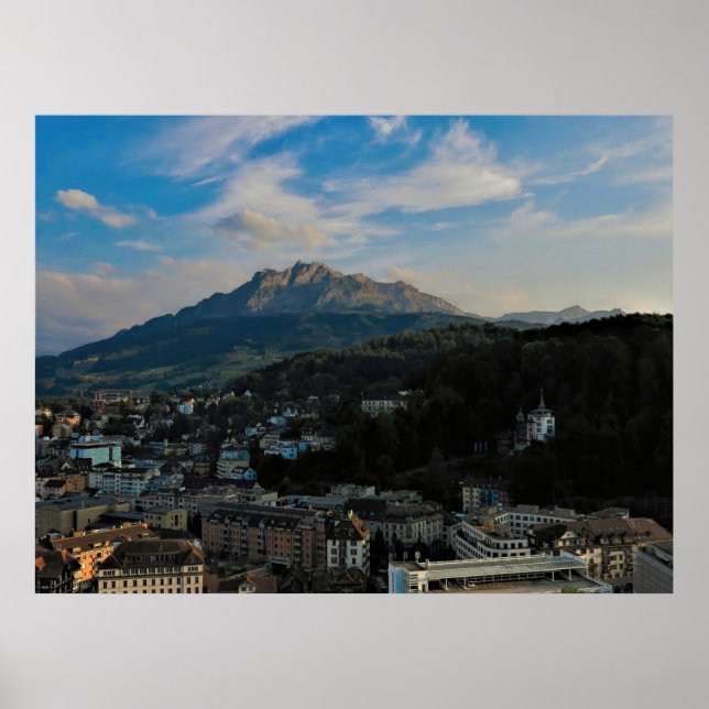 Mount Pilatus Poster (Front)