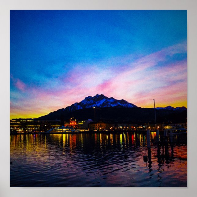 Mount Pilatus Poster (Front)