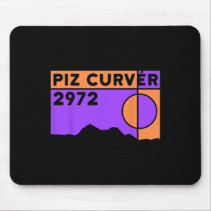 Mount Piz Curvér Mountain Biking Hike Swiss Hiking Mouse Pad