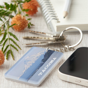 Mount Rainier and Puget Sound, Tacoma Key Ring