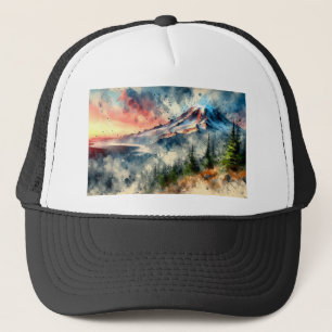 Mount Rainier at Sunrise, Trucker Hat