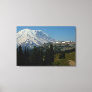 Mount Rainier from the Sourdough Ridge Trail Canvas Print