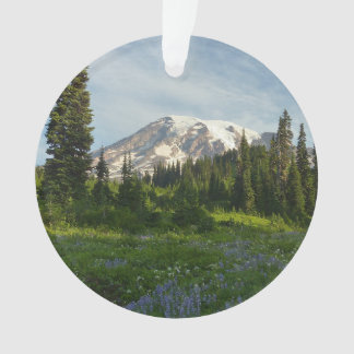 Mount Rainier Morning Light Ornament