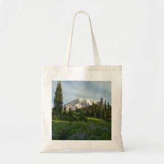 Mount Rainier Morning Light Tote Bag