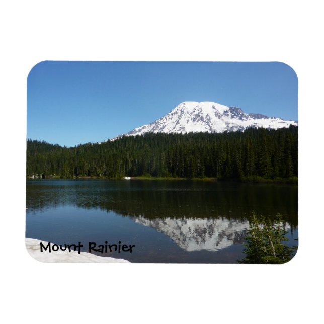 Mount Rainier N.P. (Reflection Lake) Magnet (Horizontal)