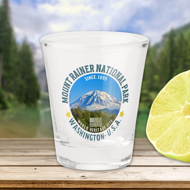 Mount Rainier National Park – Adventure Shot Glass (Creator Uploaded)