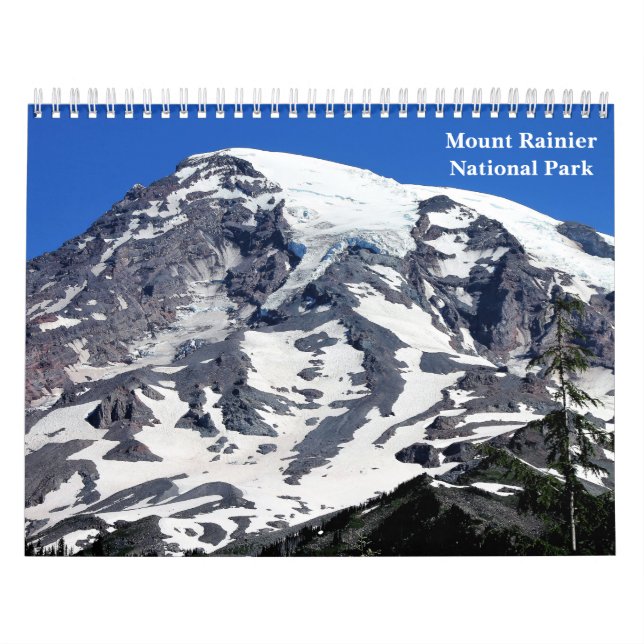 Mount Rainier National Park Calendar (Cover)