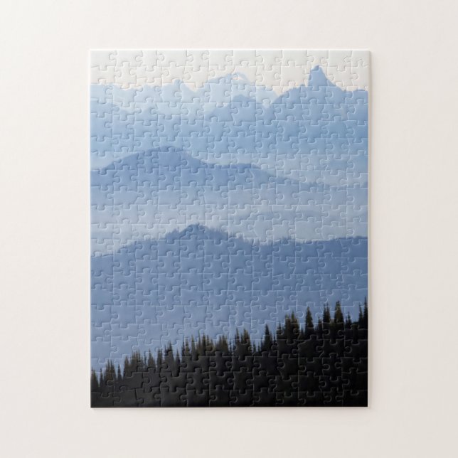 Mount Rainier National Park | Cascade Mountains Jigsaw Puzzle (Vertical)