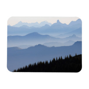 Mount Rainier National Park   Cascade Mountains Magnet