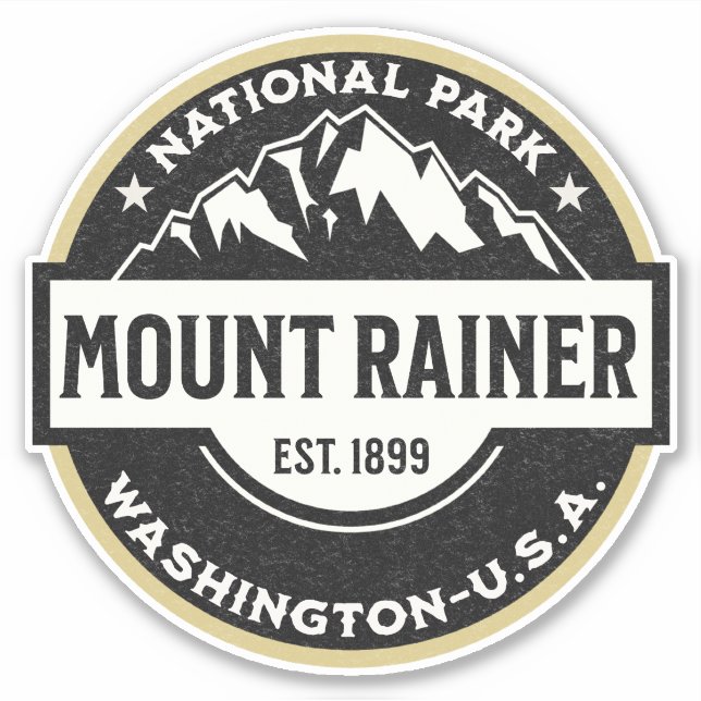 Mount Rainier National Park Emblem (Front)
