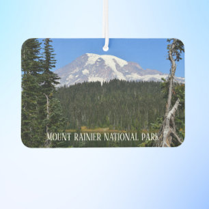 Mount Rainier National Park Landscape Car Air Freshener