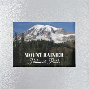 Mount Rainier National Park Landscape Magnet