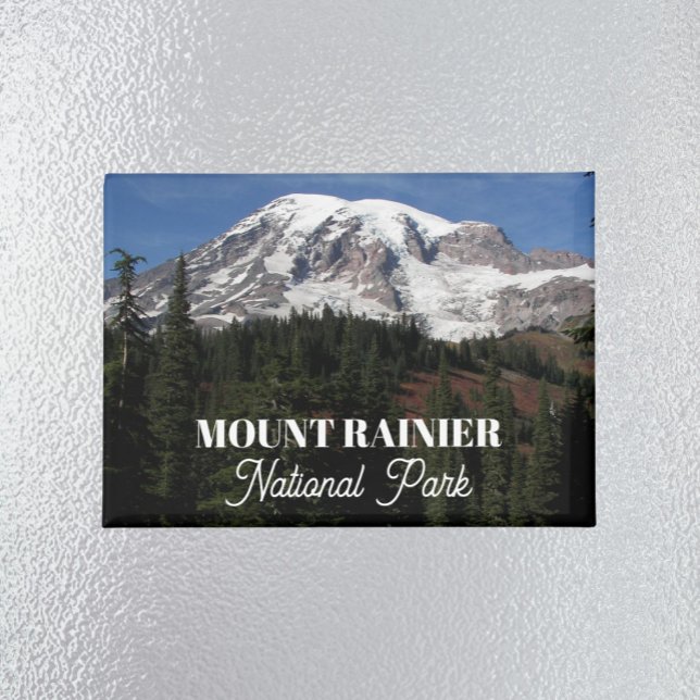Mount Rainier National Park Landscape Magnet (In Situ Fridge)