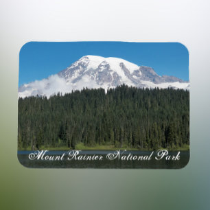 Mount Rainier National Park Photo Magnet