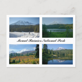 Mount Rainier National Park Postcard