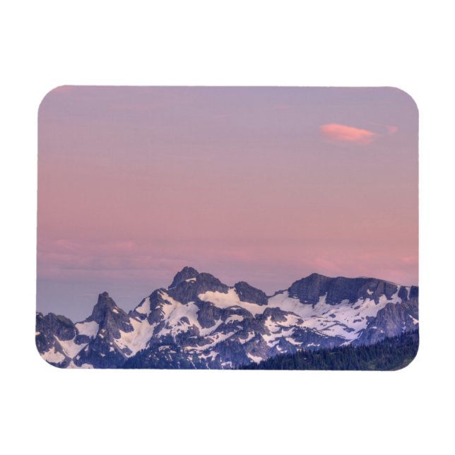 Mount Rainier National Park, Sarvent Glaciers Magnet (Horizontal)