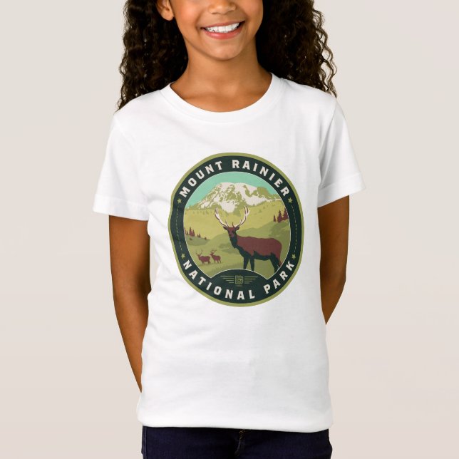 Mount Rainier National Park T-Shirt (Front)