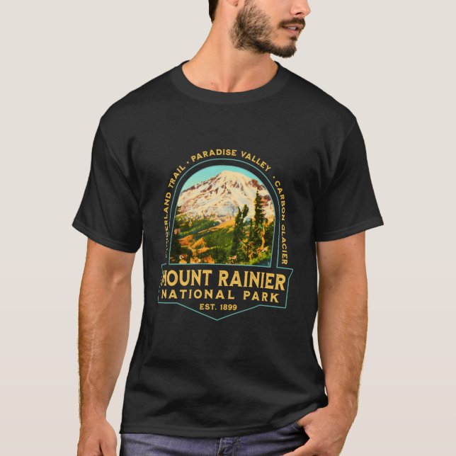Mount Rainier National Park T-Shirt (Front)