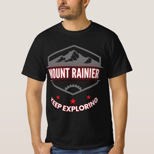 Mount Rainier National Park T-Shirt (Front)