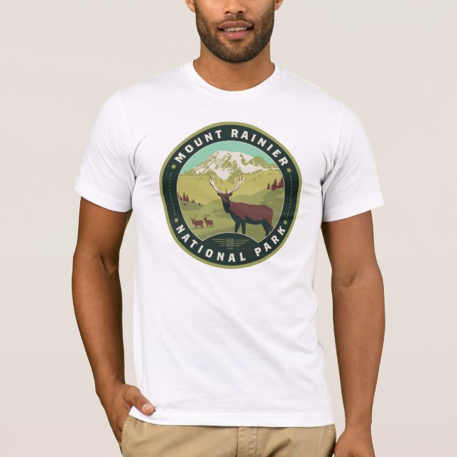 Mount Rainier National Park T-Shirt (Front)