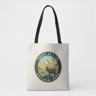Mount Rainier National Park Tote Bag