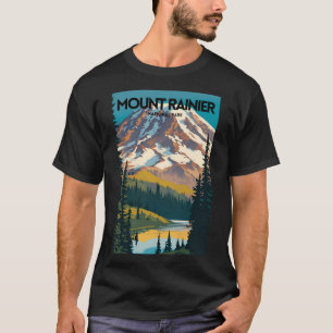 Mount Rainier National Park Traditional Travel PS T-Shirt