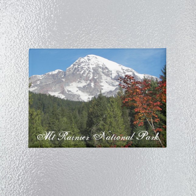 Mount Rainier National Park View Magnet (In Situ Fridge)
