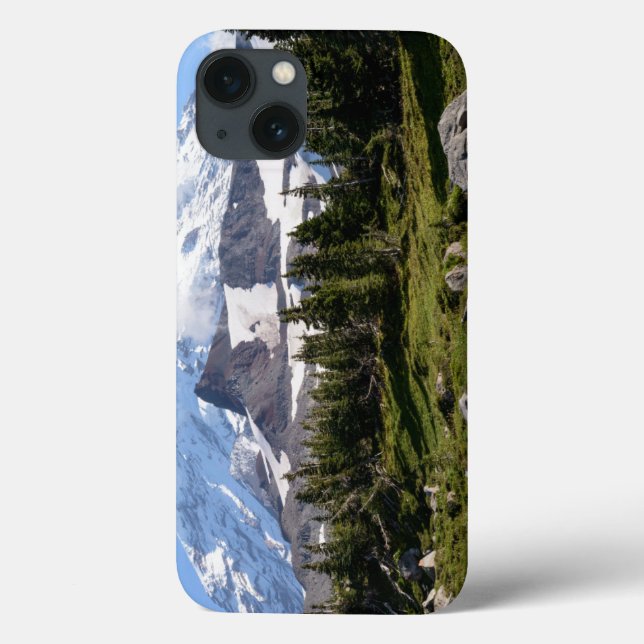 Mount Rainier National Park, WA. Spray Park Case-Mate iPhone Case (Back)